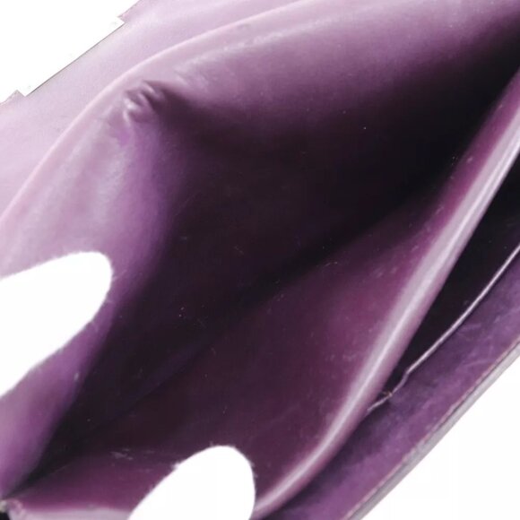 HERMES Fako Clutch bag vintage Bordeaux Box carf Women - Picture 12 of 12